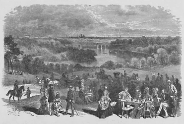 View from Belmont Mansion, Fairmount Park