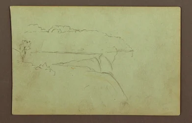 American Falls Under a Cloudy Sky, Niagara River, possibly 1856