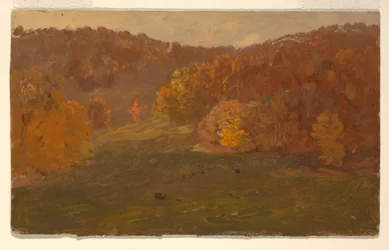 Autumn Landscape (North Carolina?), 1865–70