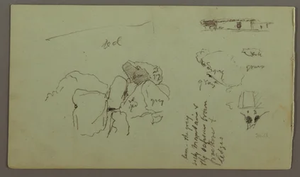 Boulders, House, April 1868