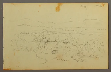 Broad Valley with Farms, 1844