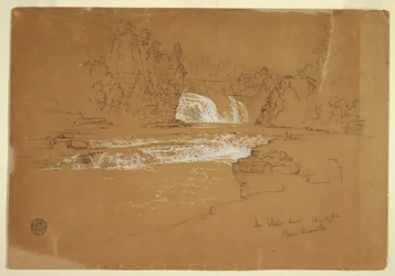 Cascades of the Ausable River, near Keeseville, New York