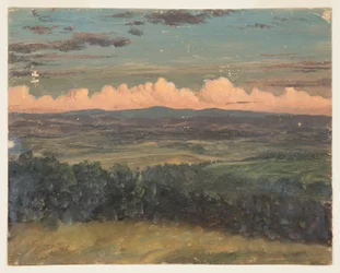 Catskills from Hudson, New York, 1870–80