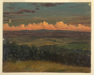 Catskills from Hudson, New York, 1870–80