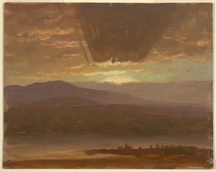 Catskills from Hudson, New York, 1870