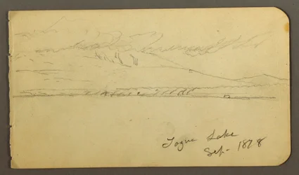Cloud-capped Mt. Katahdin, 1878