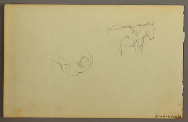 Drawing, Cloud Study, 1844
