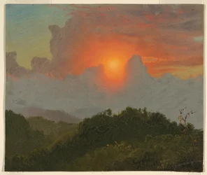 Drawing, Cloudy Skies, August 1865