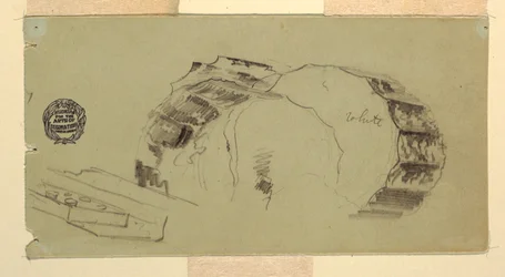 Column and Entablature Fragments, Athens, April 1869