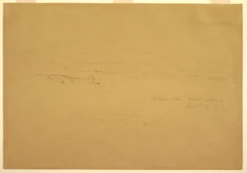 Drawing, Cotopaxi between Machachi and Talunga, June 19, 1857