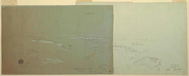 Damascus, Syria, Seen from the Northwest, Part 2, April or May 1868