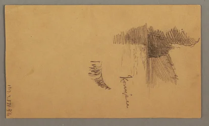Figure Studies, Figure in Boat, Fish, Possibly 1868