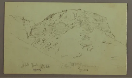 Flat Rocky Hill, May 4, 1868