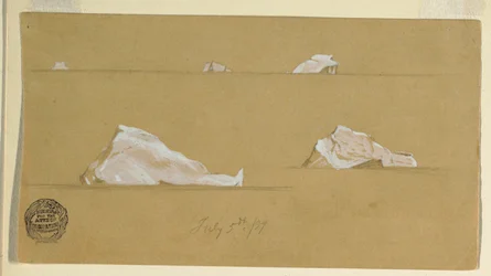 Floating Icebergs, July 5, 1859