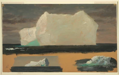 Floating Icebergs near Twillingate, Newfoundland, July 4, 1859