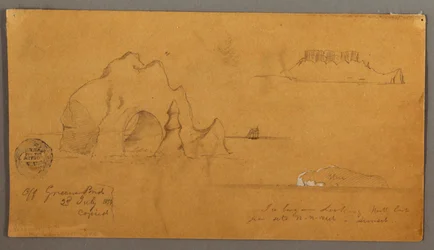 Floating Icebergs, possibly 1859