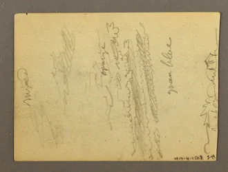 Fragment of a Colonnade, Fountain, possibly 1868–69