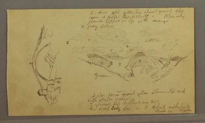 Glacier, Bridge and House, September 1868