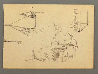 House over Cliff, Towers, possibly 1868