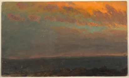 Hudson Valley at Sunset, 1870–80