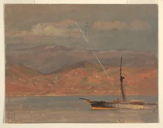 Italian Coast, off Straits of Messina, July 1868