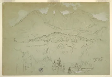 Landscape, Berchtesgaden, Bavaria, July 6, 1868