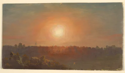 Landscape at Sunset, 1860–70