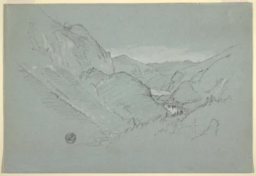 Landscape from the Alps, August–September 1868