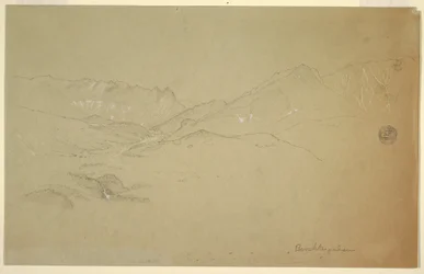 Landscape Near Berchtesgaden, June–July 1868