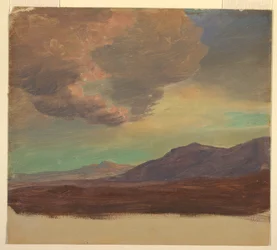 Landscape, near Palestine or Syria, 1868