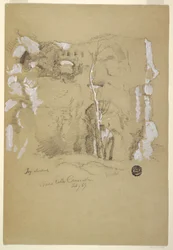 Landscape Near the Baths of Caracalla, Rome, February 1869
