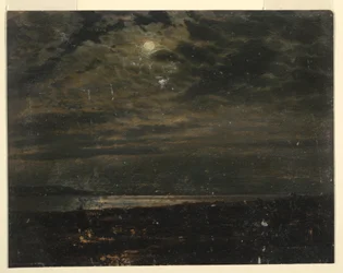 Maine Coast? moonlight, 1845–55
