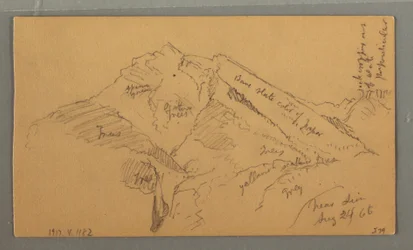 Medieval Castle, House Cascade, August 24, 1868