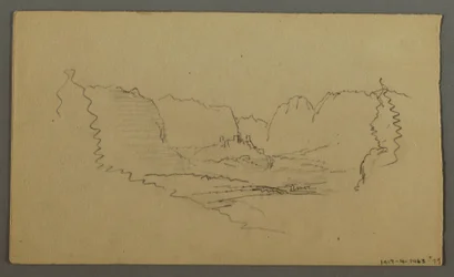 Mountain Peaks, Roadside Shrine, August 1868