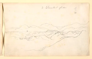 Mountain landscape, Colombia, 1853