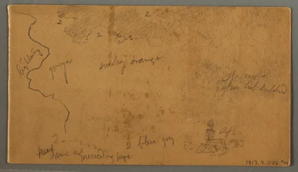 Mountains Against a Plain, Two Rainbows, Austria or Bavaria, 1868