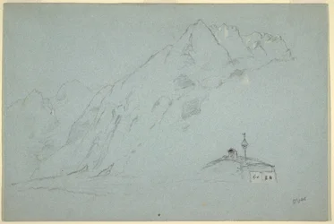 Mountains near Abtenau, Salzkammergut, August 5, 1868