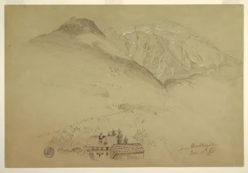 Mounts Goell and Brett near Berchtesgaden, Bavaria, June 28, 1868