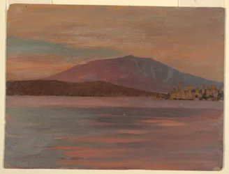 Mt. Katahdin from Togue Pond, 1877