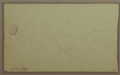 Near San Miguel, Ecuador; Verso: Unfinished Mountain Sketch, June 2, 1857