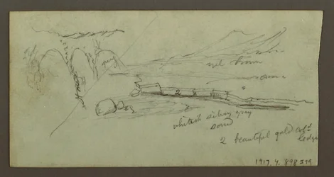 Plain and Mountain Range, possibly 1868