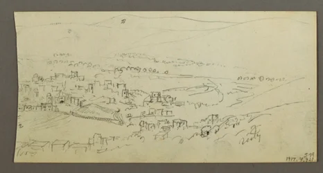 Pool and Buildings, possibly 1868