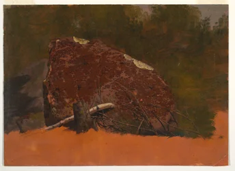 Possibly Mt. Desert, Island, Rock, ca. 1845