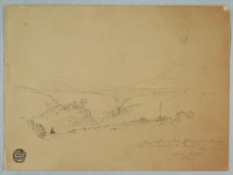 Recollection of the Scenery on the Road from Fusugasuga to Pandi, New Granada, Colombia, July 11, 1853
