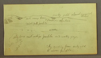 River through Mountain, possibly 1874
