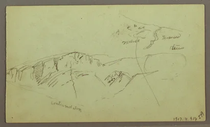 Rocky Mountaintops, possibly 1868