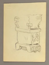 Sarcophagus, Possibly 1868-69