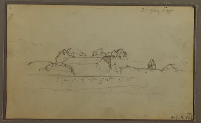 Sketches, Ecuador or Colombia; Verso: Sketches, Ecuador or Colombia, 1857