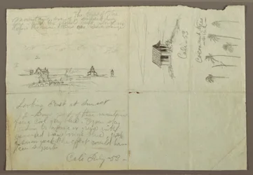 Sketches from Calé, Colombia, July 1853