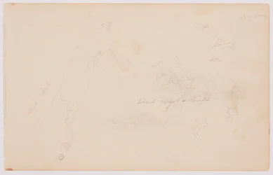 Sketches of Clouds and Dead Birch, July 1844
